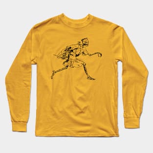 Skeleton Runner Long Sleeve T-Shirt